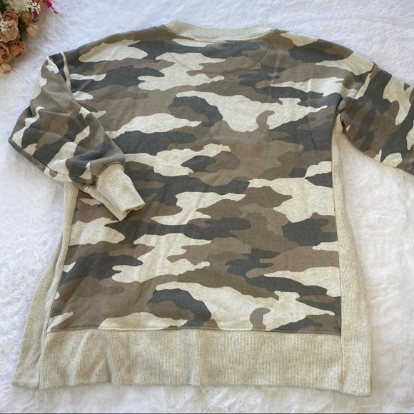 camo sweatshirt aerie